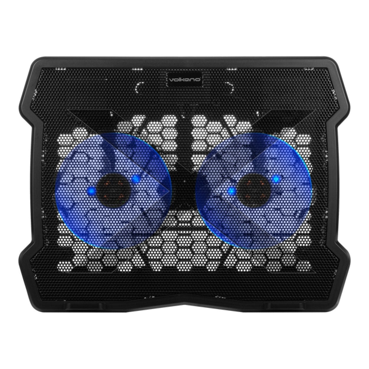 Volkano Polar Series 15-inch Dual Fan Notebook Cooling Stand VK-20291-BK - Image 2