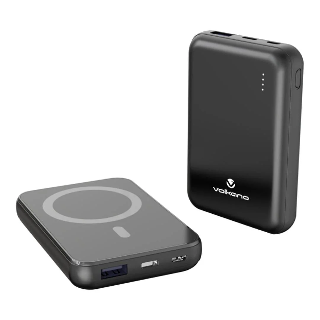Volkano Reload Series 5000mAh Magnetic Wireless Powerbank VK-9018-BK(V1)
