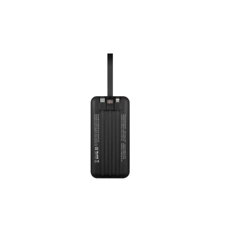 Volkano Roma Series 30000mAh Powerbank VK-9029-BK - Image 4