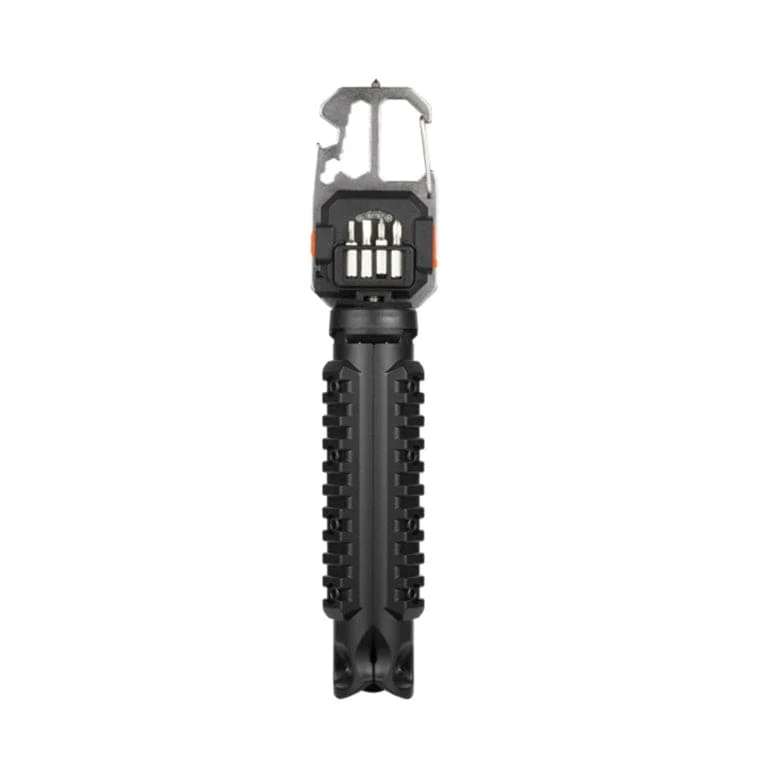Volkano Rugged Multifunction Keychain Light with Tri-Pod VK-4106-BK - Image 2