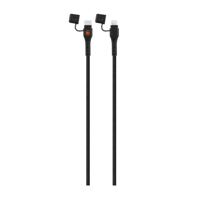Volkano Rugged Type-C to MFI Lighting Water and Dust Proof Cable 1.2m VK-4100-CL1 - Image 2