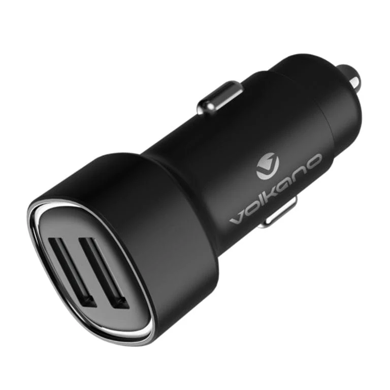 Volkano Shift Series 2 12W Dual USB Car Charger VK-8005-BK(V2) - Image 2