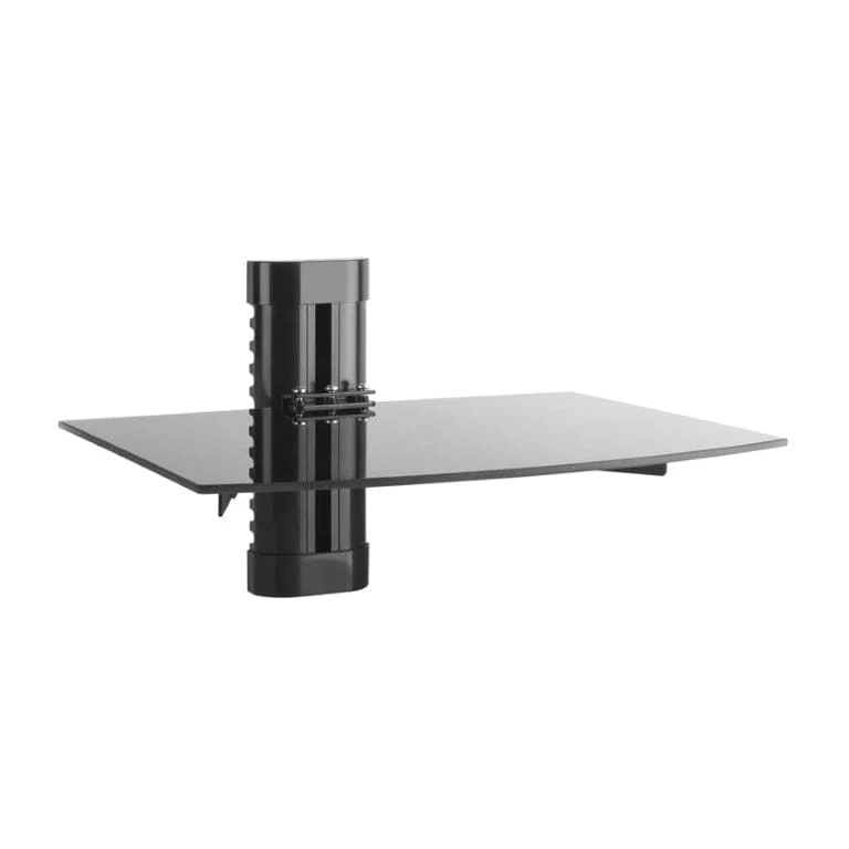 Volkano Steel Series Tempered Glass Shelf Unit VK-4028-BK - Image 3