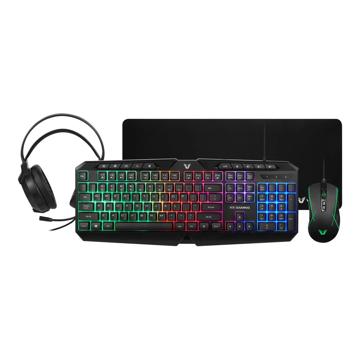 Volkano VX Heracles Series 4-in-1 Gaming Combo VX-147-BK(V3) - Image 2