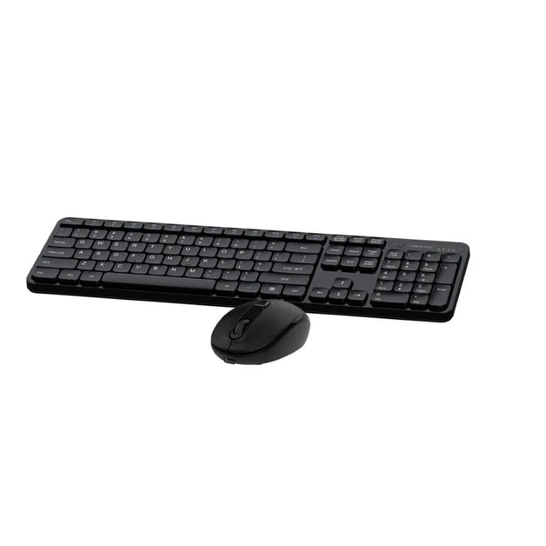 VolkanoX Garnet Series Wireless Keyboard and Mouse Combo Black VKX-20008-BK - Image 2