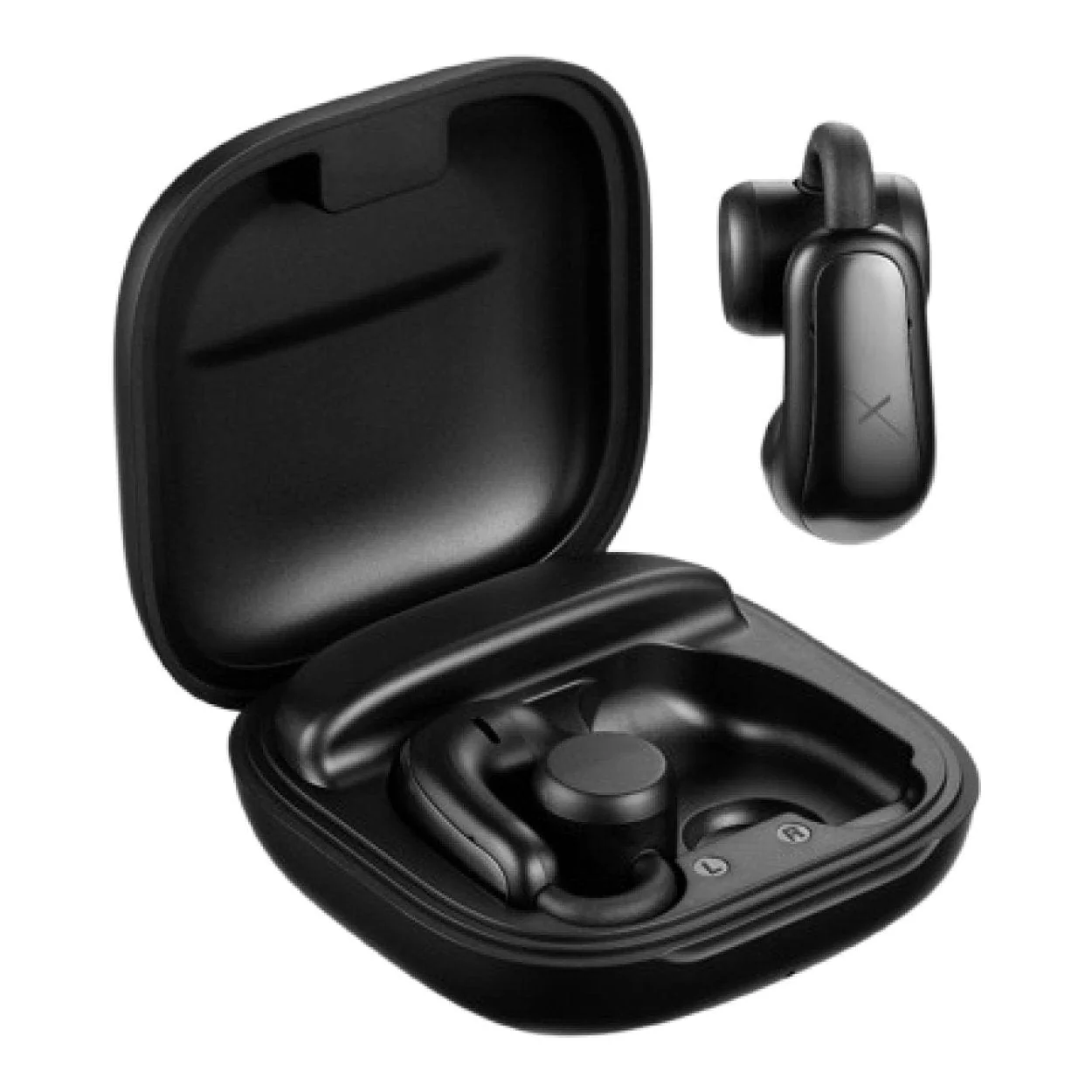 VolkanoX O400 Air Conduction OWS Earbuds with Charging Case Black VXO-400-BK - Image 3