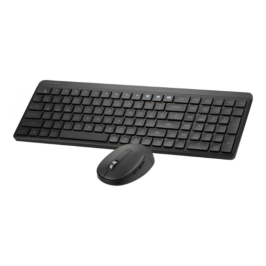 VolkanoX Scorch Bluetooth Wireless Keyboard and Mouse Combo Graphite VKX-209-GT