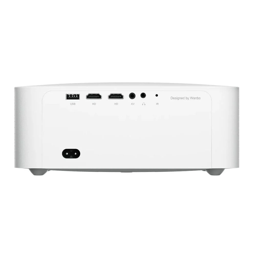 WANBO X2 Max 1080P 450ANSI Android 9.0 Smart Projector - White - Image 3