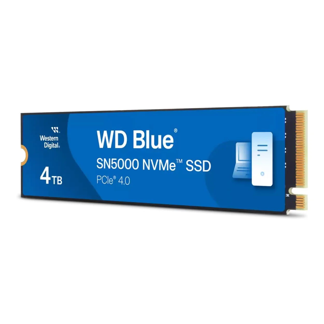 WD Blue SN5000 M.2 4TB PCIe 4.0 NVMe Internal SSD WDS400T4B0E - Image 2