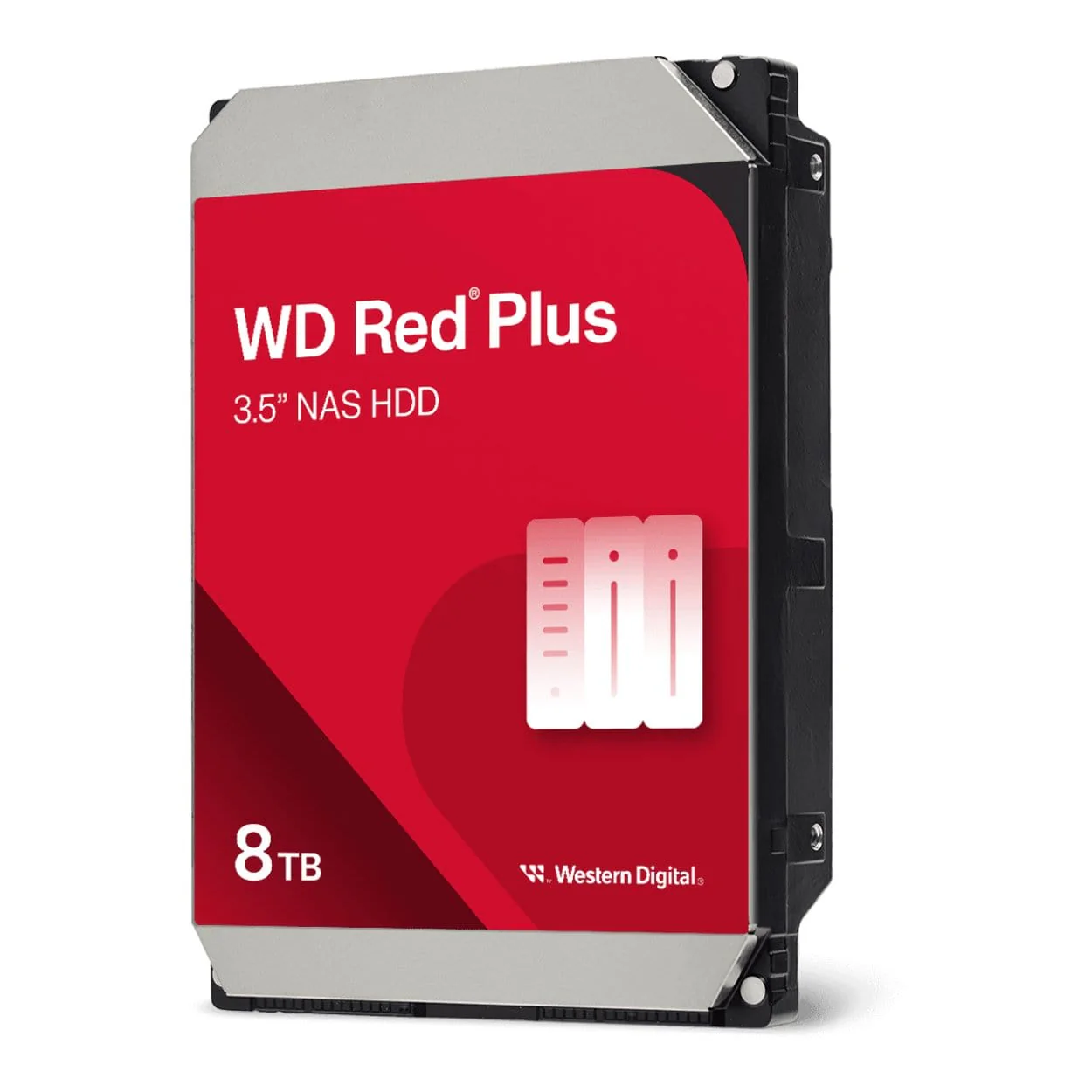 WD Red Plus 3.5-inch 8TB SATA III Internal HDD WD80EFPX - Image 2