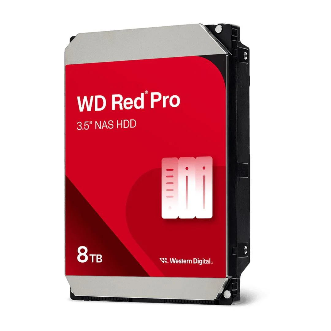Western Digital Red Pro 3.5-inch 8TB Serial ATA Internal Hard drive WD8005FFBX