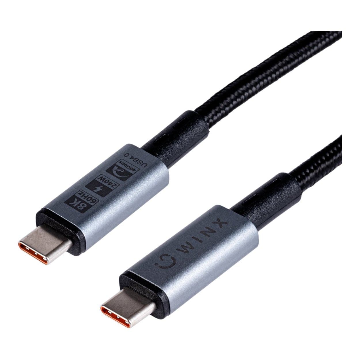 Winx 1m Link Pro 8K USB-C Charging Cable Black WX-CB107 - Image 3