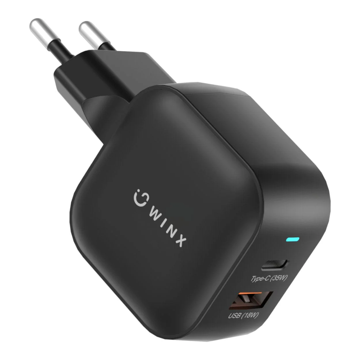 WINX 35W Power More GaN Wall Charger Black WX-WC107 - Image 2