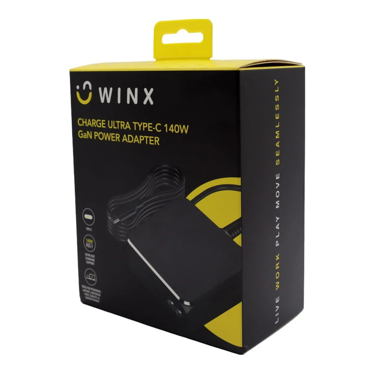 Winx Charge Ultra 140W Type-C GaN Power Adapter WX-DC105 - Image 6