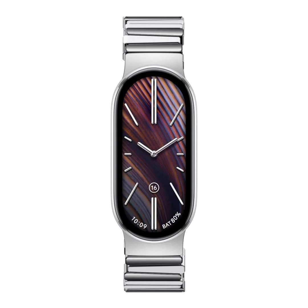 Xiaomi Smart Band 10 Asymmetrical Metal Strap Silver BHR07YHGL