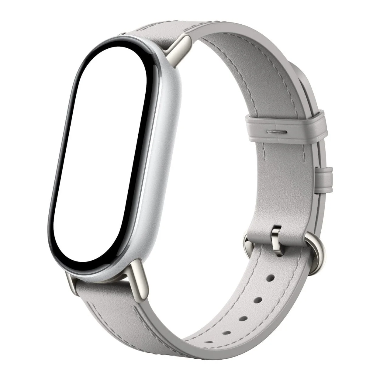 Xiaomi Smart Band 10 Leather Strap Grey BHR07YLGL - Image 3