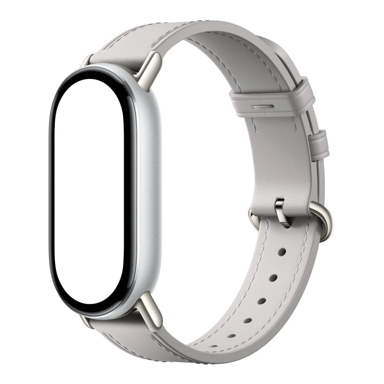 Xiaomi Smart Band 10 Leather Strap Grey BHR07YLGL - Image 4