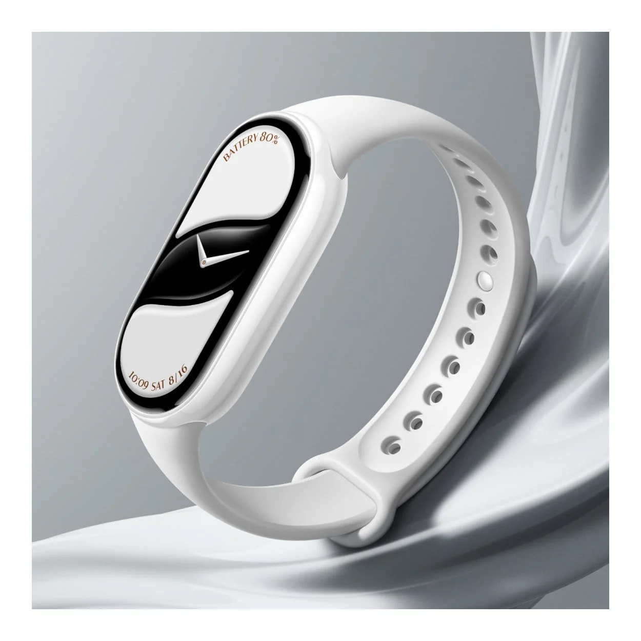 Xiaomi Smart Band 10 Smart Watch Ceramic Edition - White BHR07Y5GL - Image 4