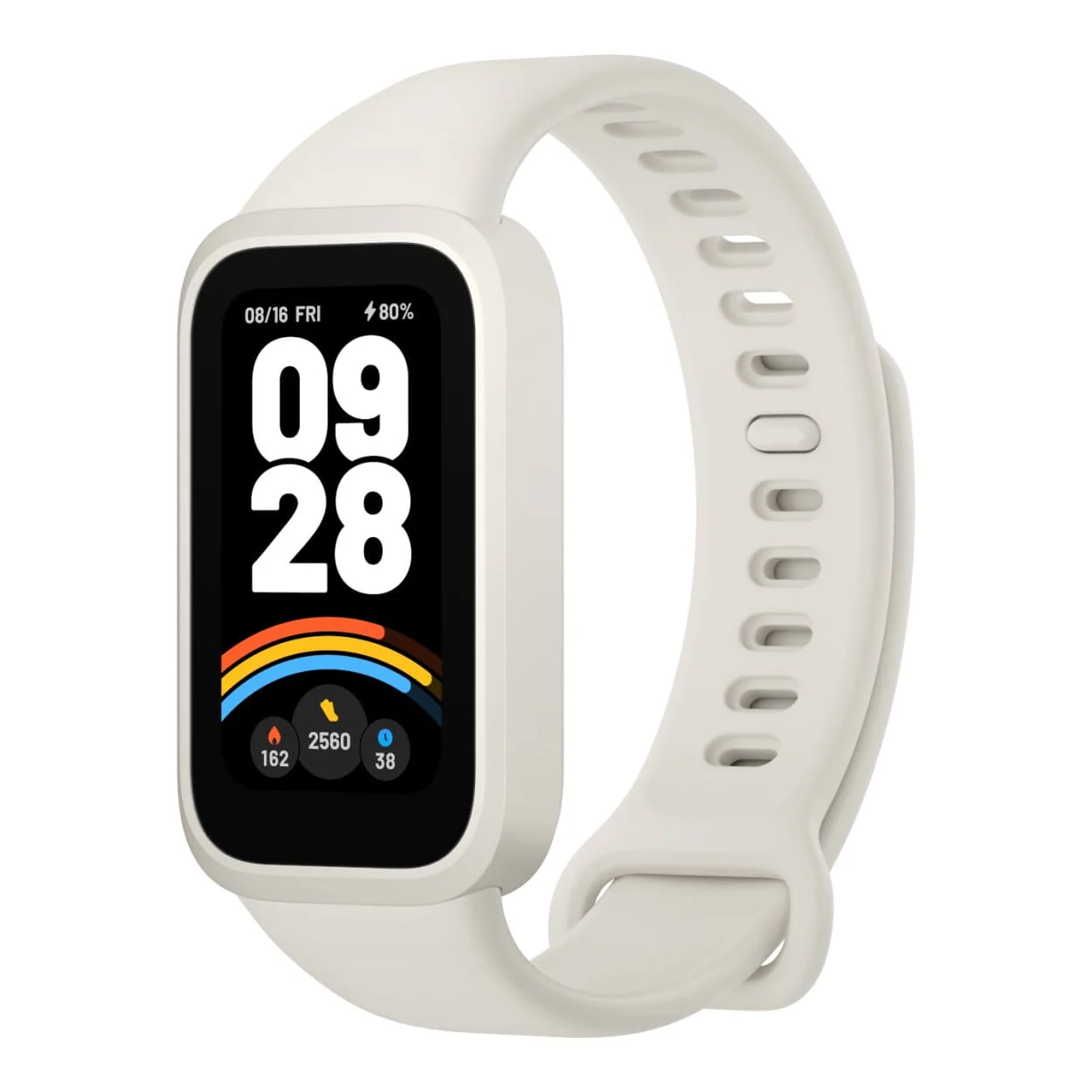 Xiaomi Smart Band 9 Active Smart Watch - Beige White BHR9441GL - Image 2