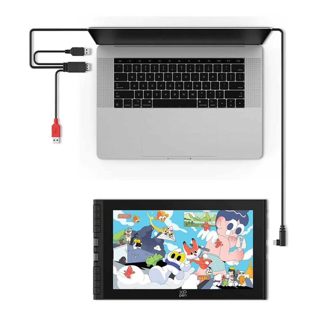 XP-Pen Artist 12 Graphics Screen Tablet CPCD121FH-BK - Image 2