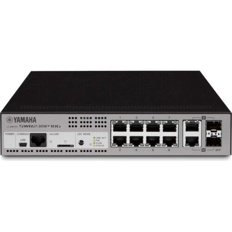 Yamaha SWR2311P-10G 11-port Gigabit Switch - Image 2