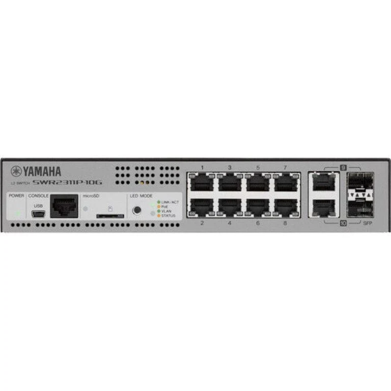 Yamaha SWR2311P-10G 11-port Gigabit Switch - Image 4