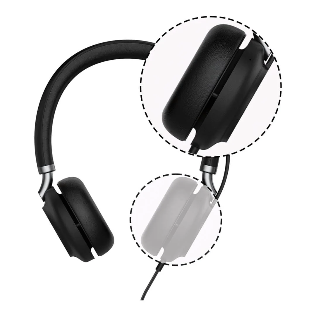 Yealink Ear Cushion for UH38 1-pair Black 331100700001