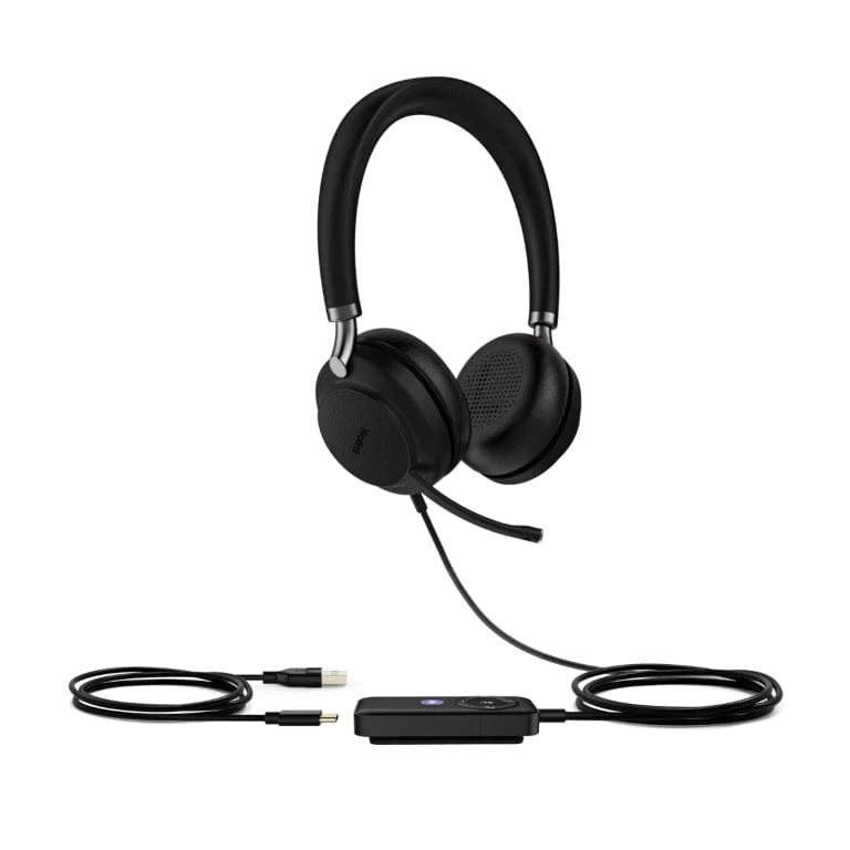 Yealink UH38 Dual Teams-BAT Headset with USB-A and Bluetooth 1308081 - Image 3