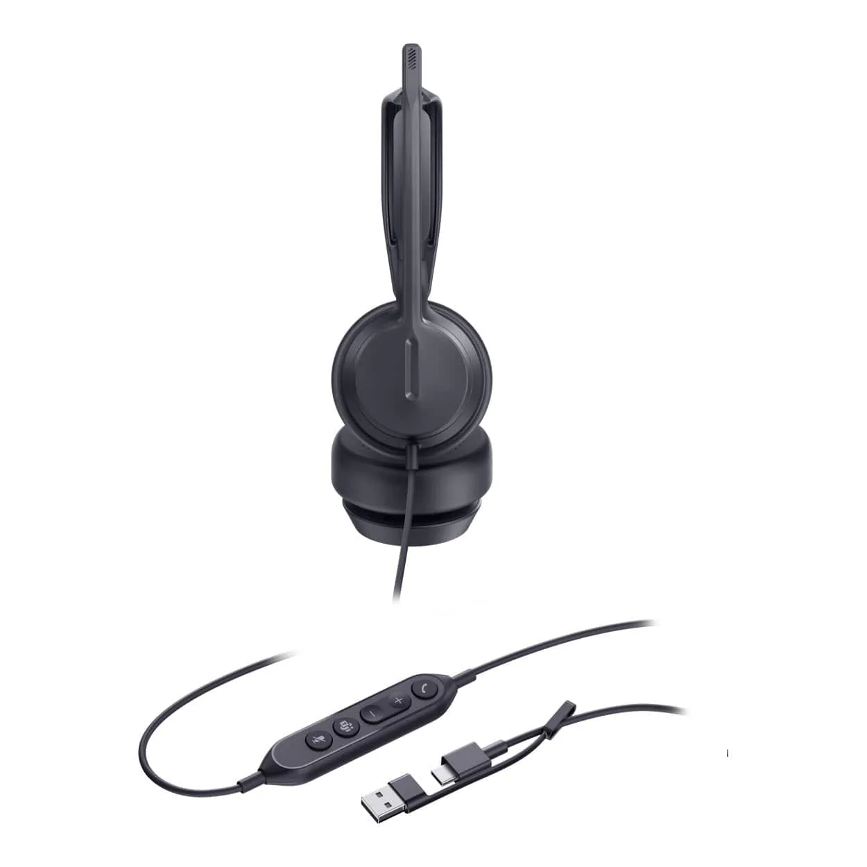Yealink UH42 Wired Dual Teams Headset Black 1308195 - Image 3