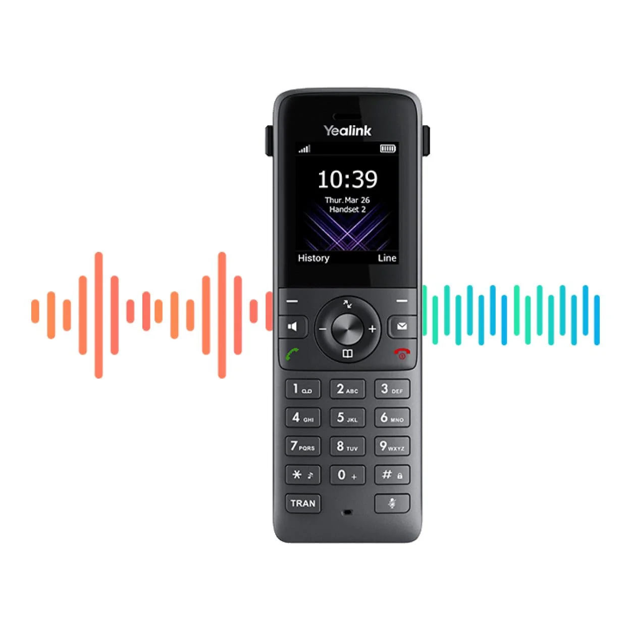 Yealink W73H High-Performance IP DECT Handset 1302021 - Image 5