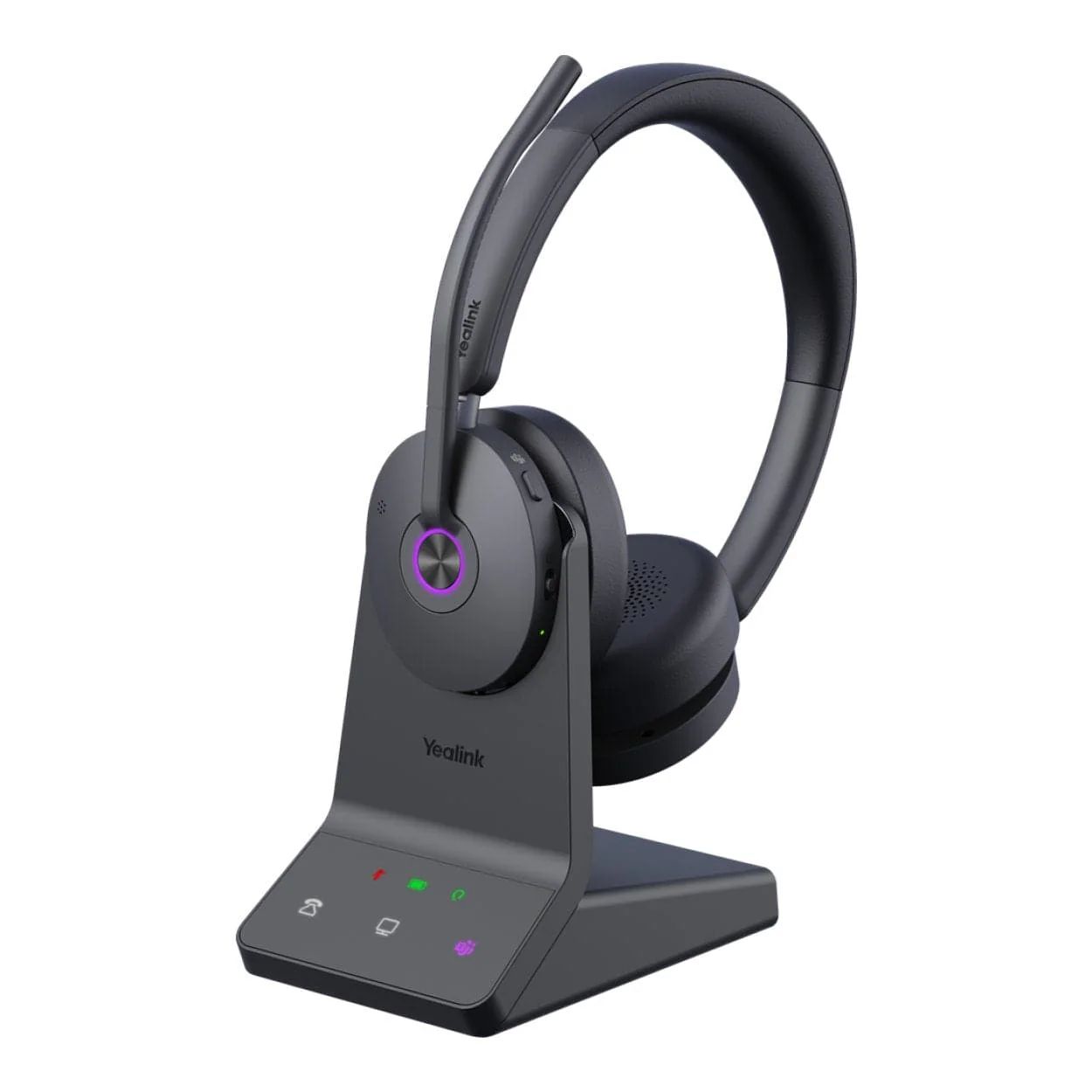 Yealink WH68 ANC DECT Wireless Headset Black 1208655 - Image 3