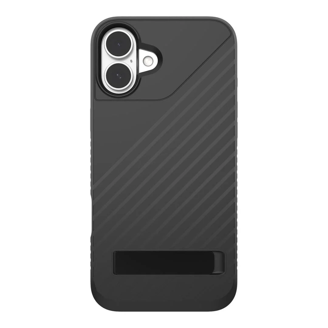 ZAGG Denali Snap MagSafe Wireless Charging Case with Kickstand for iPhone 16 Pro 702315252