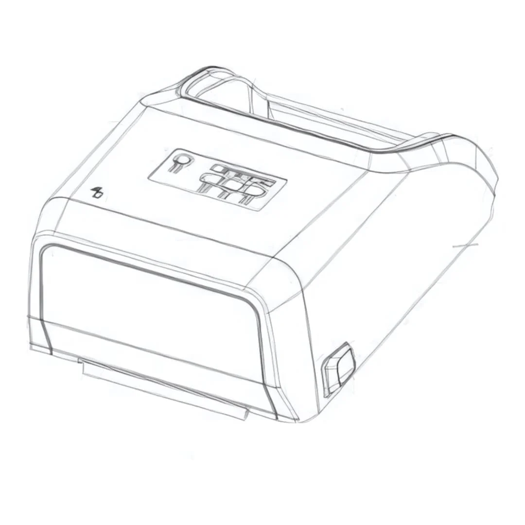 Zebra Cover Assembly for ZD421T P1112640-202
