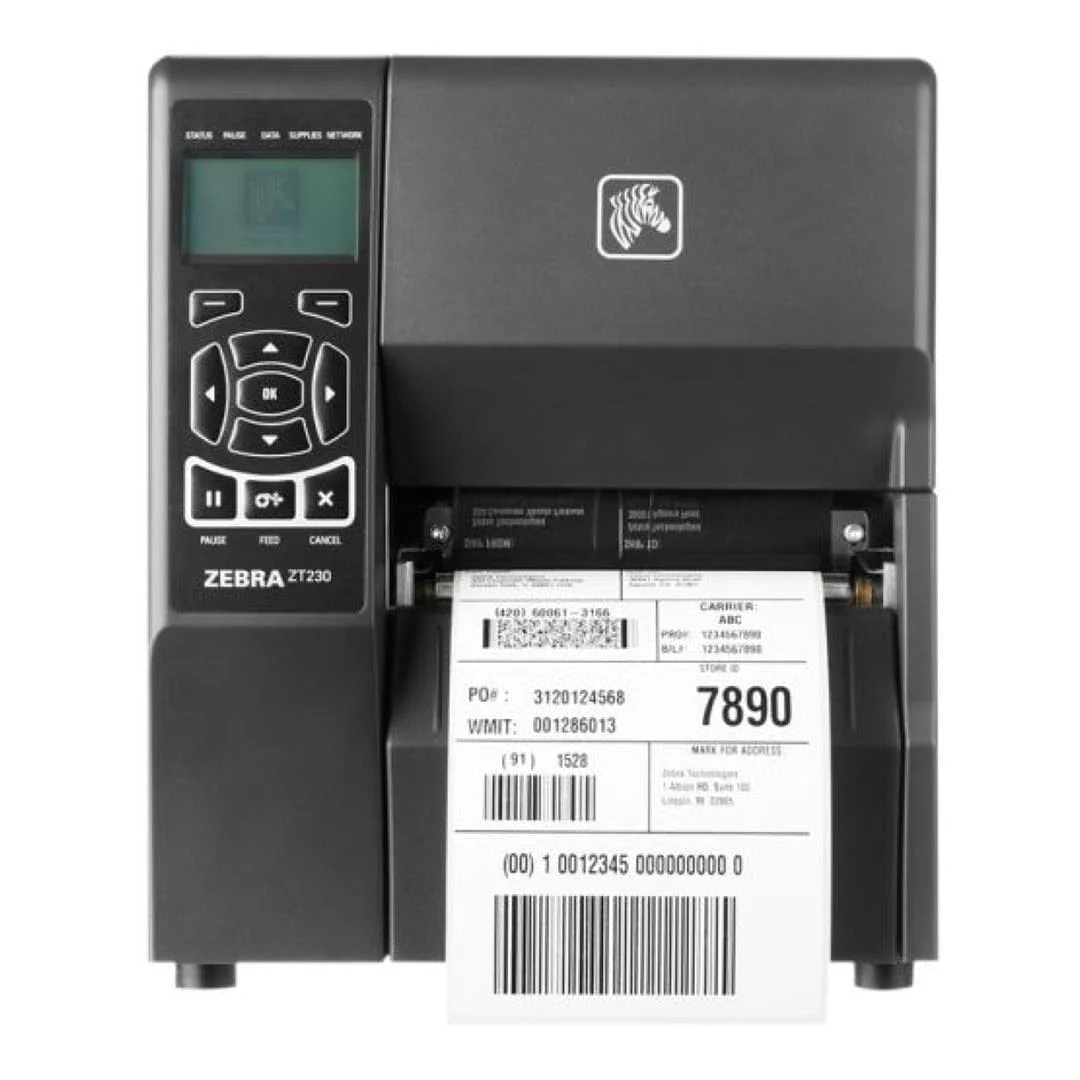 Zebra ZT230 Thermal Transfer 203 x 203 DPI Wired and Wireless Label Printer ZT23042-T0EC00FZ - Image 2